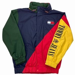 Tommy Hilfiger 90’s vintage jacket colour block